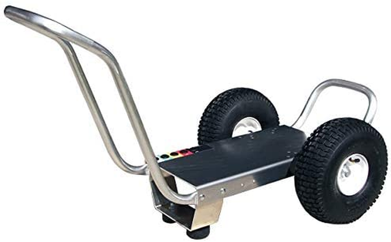 Professional Wheels Push Handle Bed 10 X 20 Silver