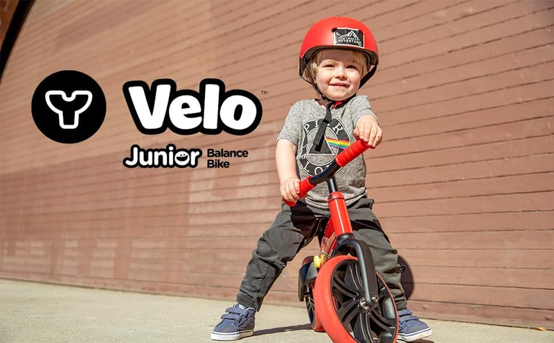 Y Velo Junior Toddler Balance Bike | 9 Inch Wheel No-Pedal Training Bike for Kid