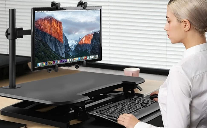 VESA Mount Bracket Adapter Monitor Arm Mounting Kit for Screen 13 to 27 Inch,75M