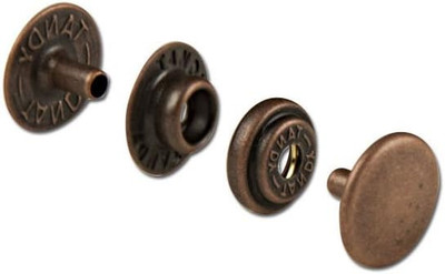 Line 20 Snaps Antique Copper Plate 10/Pk 1261-06