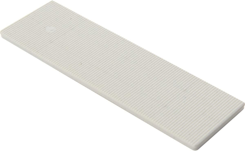 Flat Plastic Shims Assorted Thickness: 1 mm - 6 mm - 60 pcs per unit