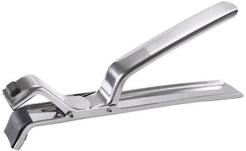 Hot Dish Plate Clip - Ergonomic Anti-Scalding Bowl Gripper Tongs One-Handed Oper