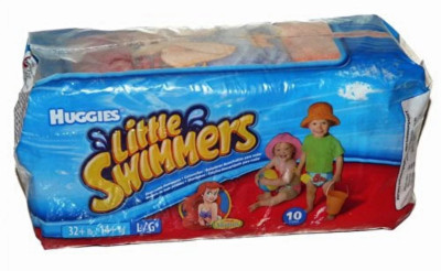 Huggies Little Swimmers Disposable Swimpants Large 32+ LB 10 Each (Pack of 3)