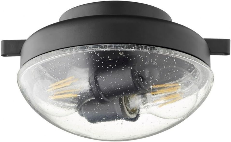 1370-69 Transitional LED Patio Light Kit in Black Finish,