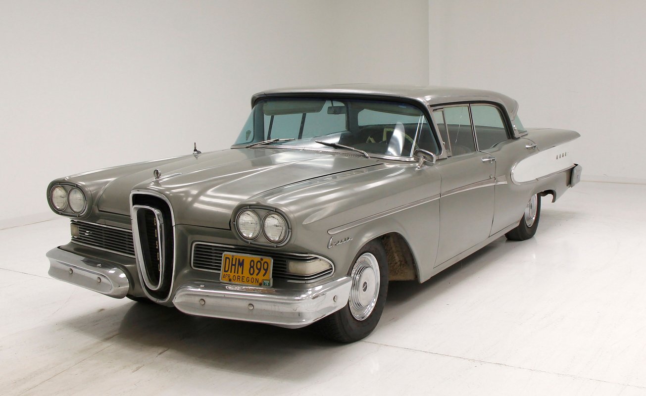 1st Year Edsel/410ci V8/Ford-O-Matic/True 50's Excess/1 Of 6,355/Barn Find