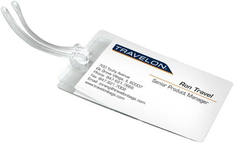 Tags, Clear, 4.5 X 2.75 X 0.25