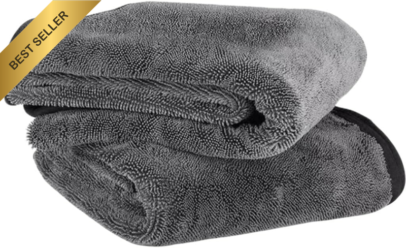 2-Pack Microfiber Drying Towels，Absorbent Car Wash Towel