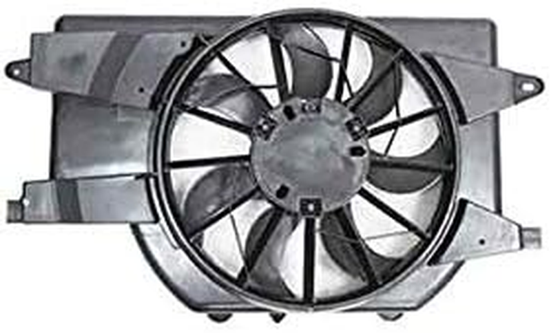 Radiator Fan Assembly Compatible with 2005-2007 Saturn Vue