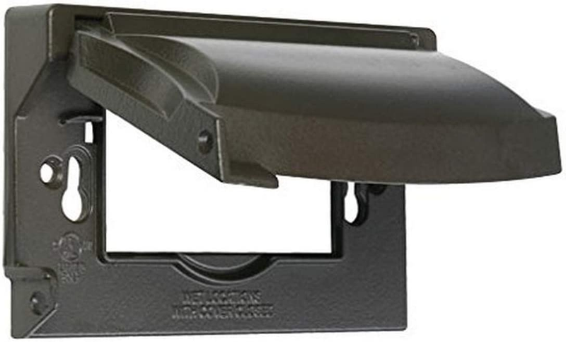 Weatherproof Single Outlet Cover Outdoor Receptacle Protecto