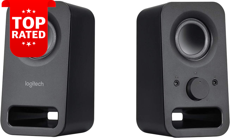 Z150 Multimedia Speakers 6W Stereo Sound Headphone Jack Aux Input Volume Control