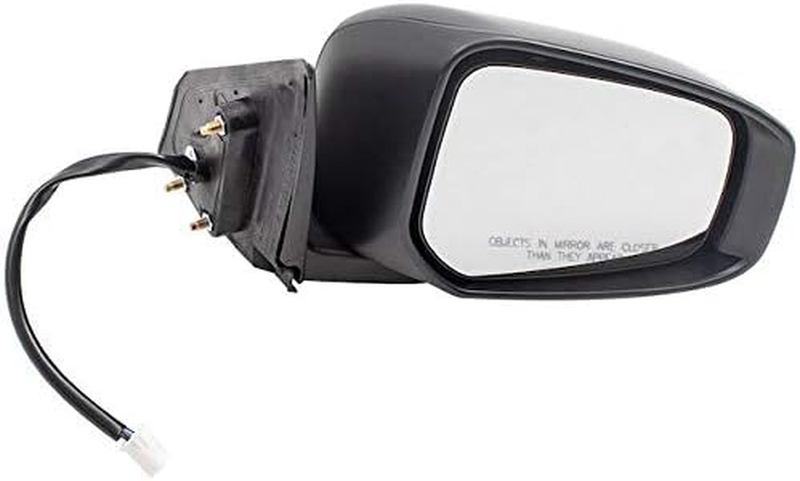 Right Passenger Side Power Mirror Heated Glass for 2015-2017 Mitsubishi Lancer