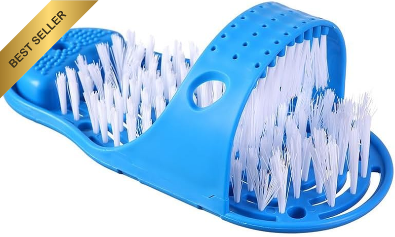 Simple Feet Cleaner,Magic Foot Scrubber,Exfoliating Easy Cleaning Brush,Feet Was