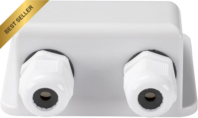 Double Solar-Cable-Entry-Gland-Housing, IP68 Weatherproof Solar Cable Entry Glan
