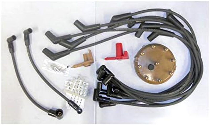 Ignition Tune-Up Kit Spark Plug Wire Cap Rotor for 1988-1996 Ford F-150 5.8L V8