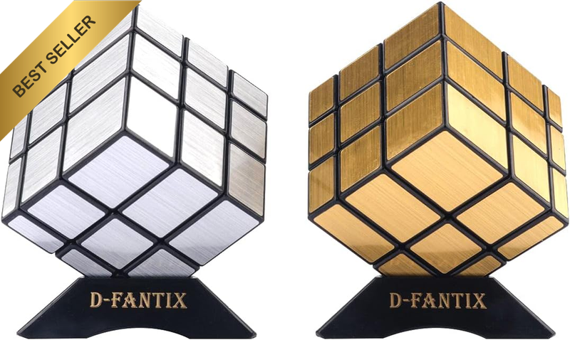 Shengshou Mirror Cube Set, Mirror Blocks 3X3X3 Mirror Speed Cube Set Bundle Mirr