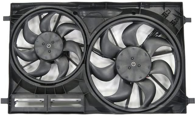 Dual Radiator Condenser Cooling Fan for 2015-2019 Ford Transit-250 3.5L 3.7L V6
