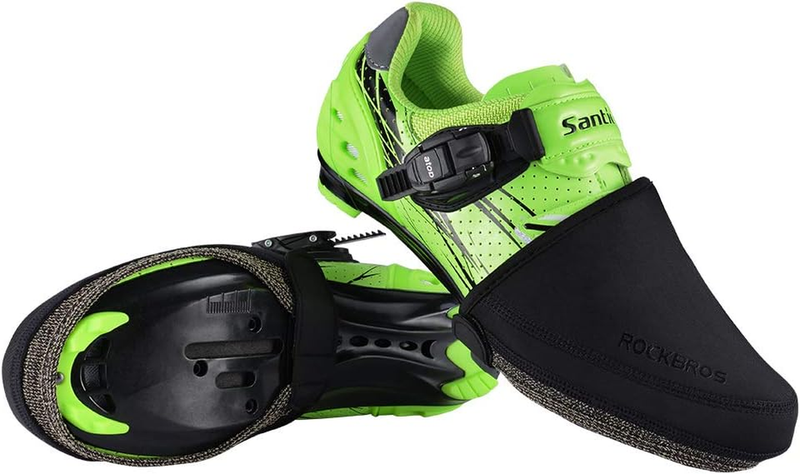 ROCKBROS Cycling Shoe Covers Winter Bike Toe Covers Warmers