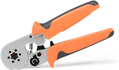 Icrimp Wire Ferrule Crimping Tool, Hexagonal Crimp Profile, Self-Adjusting Wire