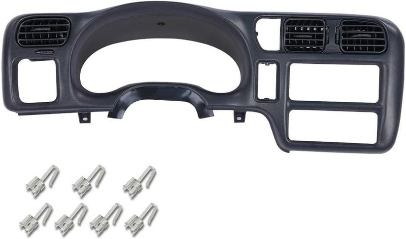 Single Din Dashboard Bezel Replace for 1998-2004 Blazer Jimmy Sonoma S10 Bravada