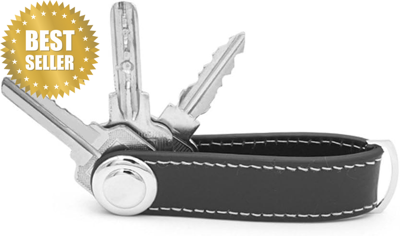 Compact Key Holder - Stylish & Practical Pocket Key Organizer with Secure Lockin