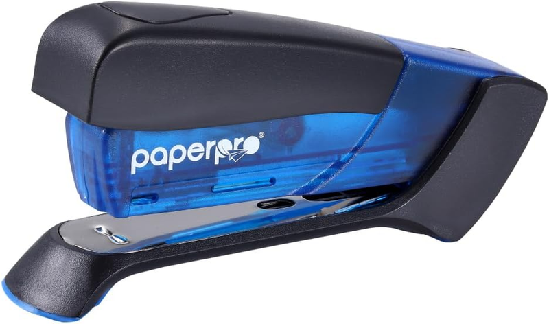 Compact Classic Desktop Stapler, 15 Sheet Capacity, No Effort, One Finger, 80% E