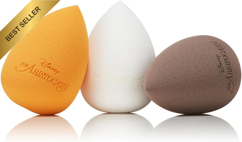 Aristocats Makeup Sponges, Official Disney Collaboration, Latex Free Beauty Blen