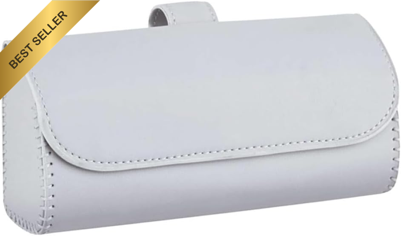 Multi-Function Car Visor Glasses Case, Safety Glasses Storage Box with Magnetic