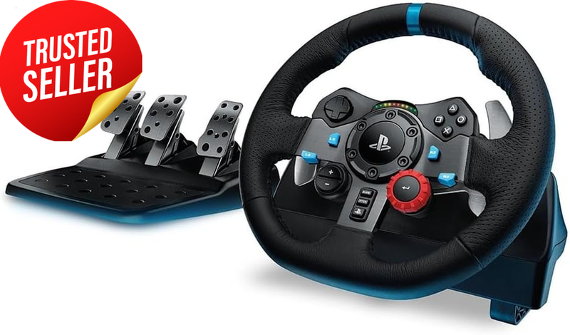 Racing Wheel Driving Force Feedback PS5 PS4 PC Mac