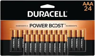 Coppertop AAA Batteries - 24 Pack with Power Boost Ingredients - Long-Lasting Al