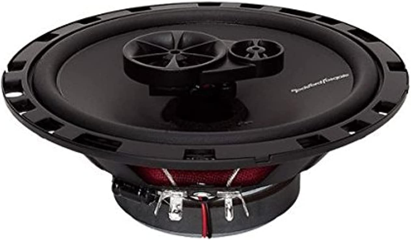 R165X3 6.5" Full-Range 3-Way Coaxial Speaker (Pair) , Black