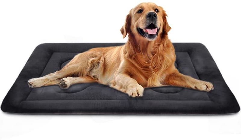 Large Crate Mat 42 In Non-slip Washable Soft Mattress Kennel Pad