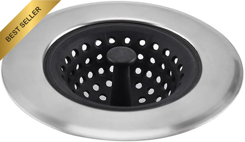 Good Grips Silicone Sink Strainer (Silvery, One Size)