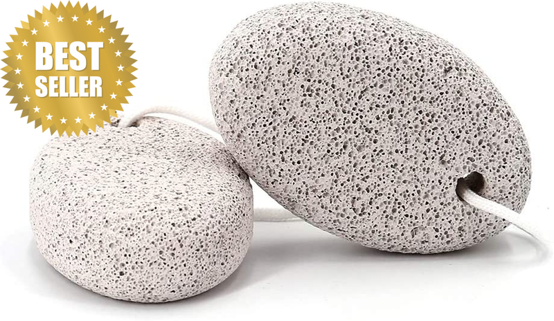 Pumice Stone Exfoliation Remove Dead Skin Pedicure Tool 2 Pack