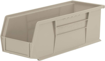 30234 Akrobins Plastic Storage Bins, Space-Saving Stackable Bins, Garage Organiz