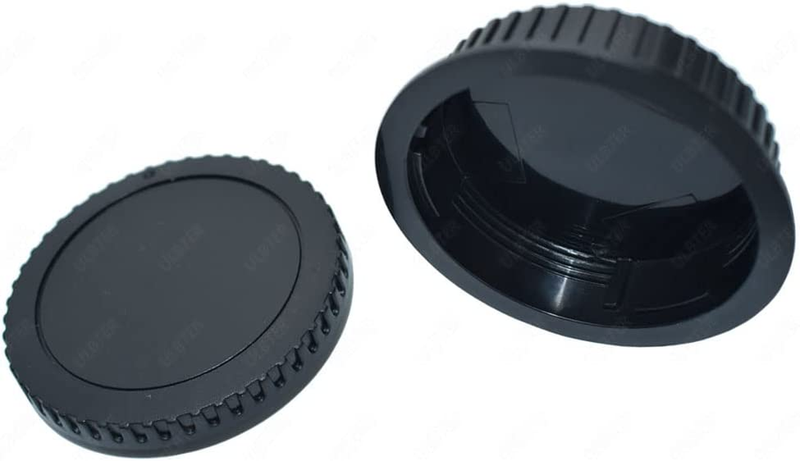 Body Cap & Rear Lens Cap Cover for Canon EOS EF/EF-S Lens for Rebel T7 T6 T5 T8i