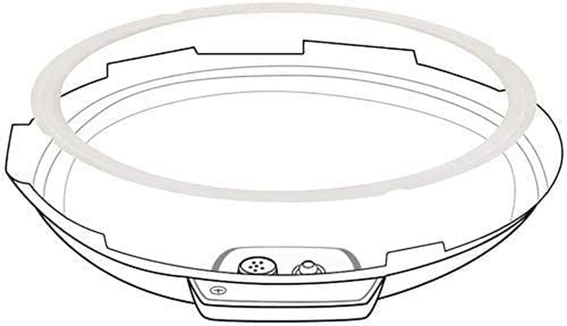 Silicone Sealing Ring for Insignia 6 Quart Multi-Function Pressure Cooker 100% S