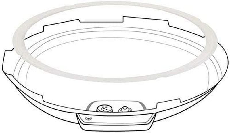 Silicone Sealing Ring for Insignia 8 Quart Multi-Function Pressure Cooker 100% S