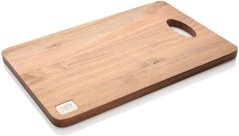 Acacia Wooden Chopping Board Medium Size, Durable Wooden Cutting Board with Hand