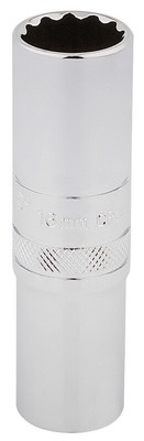 Draper Expert 1/2'' Square Drive Hi-Torq 12 Point Deep Socket (16mm) 33734