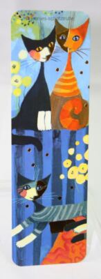 Kunstlesezeichen Lesezeichen Katzen Katze Cat Rosina WACHTMEISTER  Dolce Vita **