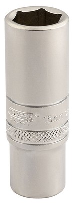 Draper Expert 3/8'' Square Drive 6 Point Metric Deep Socket (15mm) 16583
