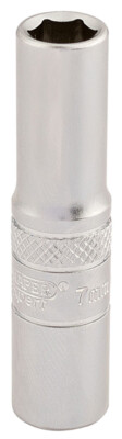 Draper Expert 1/4'' Square Drive 6 Point Deep Socket (7mm) 16527