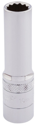 Draper Expert 3/8'' Square Drive Hi-Torq 12 Point Deep Socket (10mm) 32819