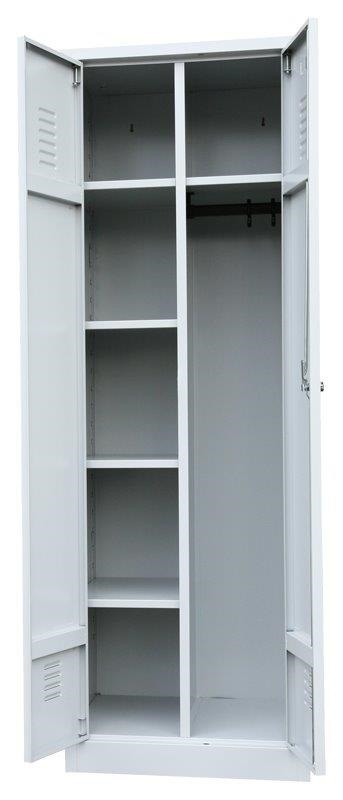 515710 Wäscheschrank Kleiderschrank Stahl Lagerschrank ...