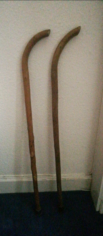 Pair of walking sticks | in Leith, Edinburgh | Gumtree