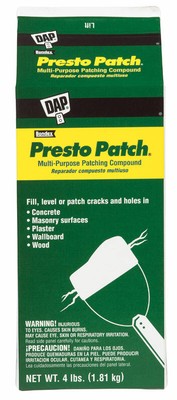 DAP  Bondex Presto  White  Patch  4 lb.