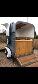 Converted horse trailer 