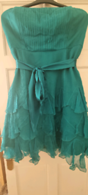 Monsoon Teal dress 20/22 - Free Delivery