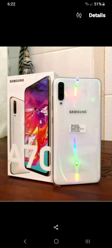 samsung galaxy a70s white