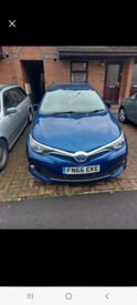 Toyota auris 2016 1.2T petrol  5door 32k on clock